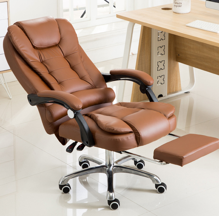 silla de computadora silla de oficina perezosa silla de masaje estudio silla de jefe para reclinarse silla de pierna casera silla giratoria ergonómica