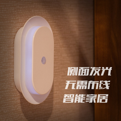 人体感应LED小夜灯 创意厕所智能灯具 新奇特 产品红外节能迷你