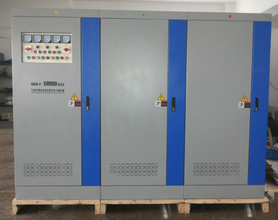 CE认证SBW-3000KVA/KW大功率三相全自动补偿式电力稳压器足功率