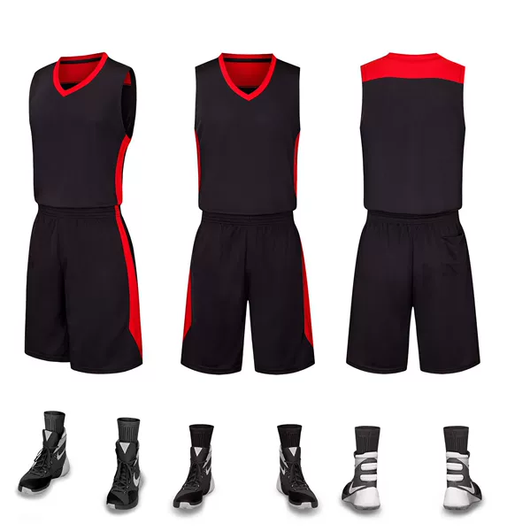 Black and red