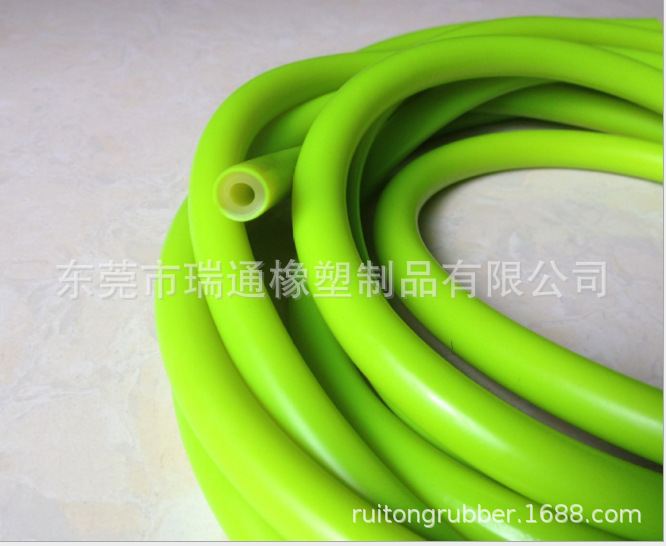 供应高弹力透明TPR弹力管套装双层TPE橡胶管