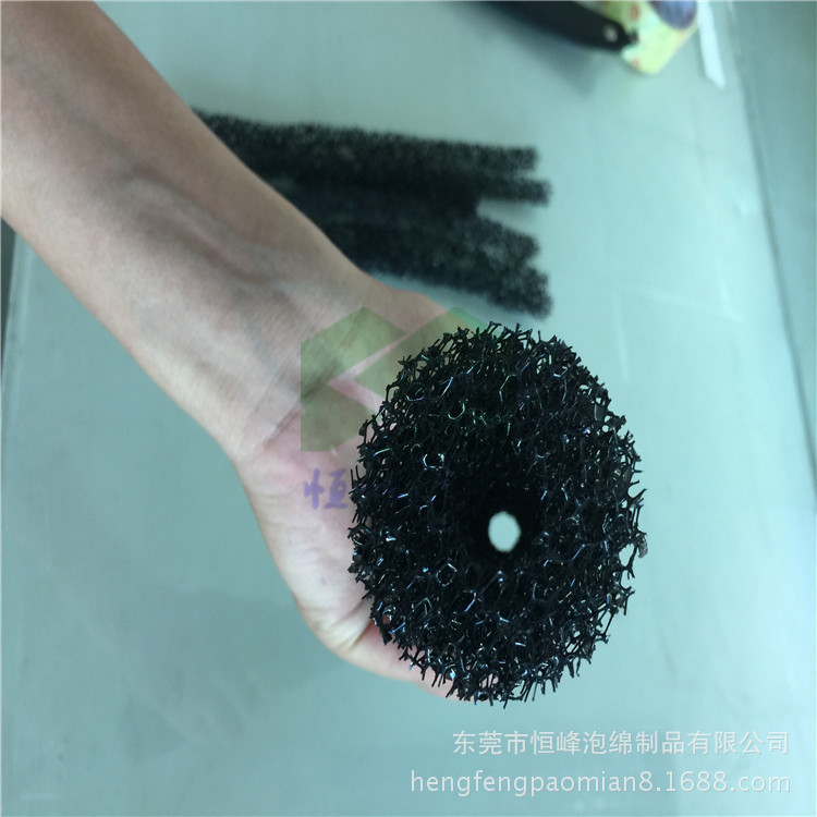 现模供应40ppi过滤/黑色52mm*300mm杂物过滤海绵管/过滤管