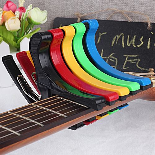 Big hand ABS acoustic guitar capo, classical folk electric guitar universal capo, plastic rising capo