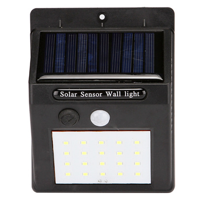 太陽能燈 LED人體感應燈 景觀庭院壁燈 花園戶外防水圍牆照明路燈