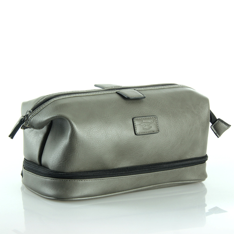 Universal polyurethane organizer bag with zipper for men and women