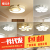 Modern minimalist Flower bedroom Ceiling lamp LED Room crystal Top light Warm household indoor lamps and lanterns Iron lights