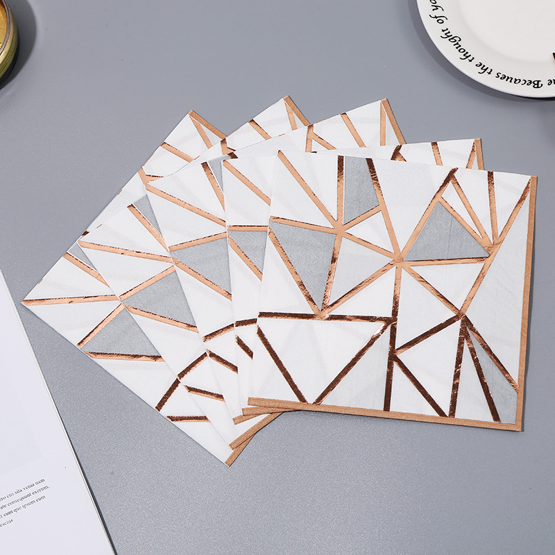 Factory Direct fashion geometric pattern facial tissue simple independent packaging rhombus portable Napkin wholesale Factory Direct fashion geometric pattern facial tissue simple independent packaging rhombus portable Napkin wholesale