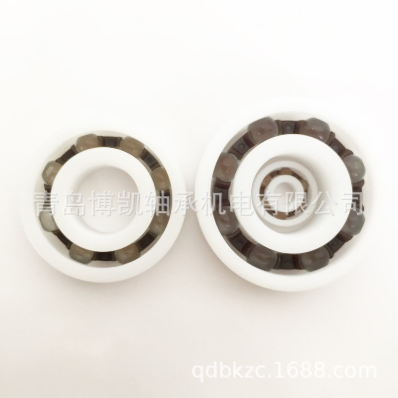 塑料轴承POM材质6300 6301 6302 6303 6304 6305水中可用
