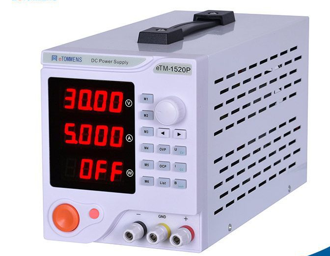 15V20A同门eTOMMENS可程式程控直流稳压电源eTM-1520P 0-15V0-20A