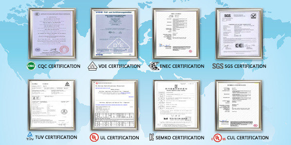 Various certificates