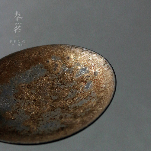 Rough pottery kiln-turned ceramic coasters Japanese-style heat-insulating non-slip mats tea coasters coasters Kung Fu tea ceremony accessories with saucers