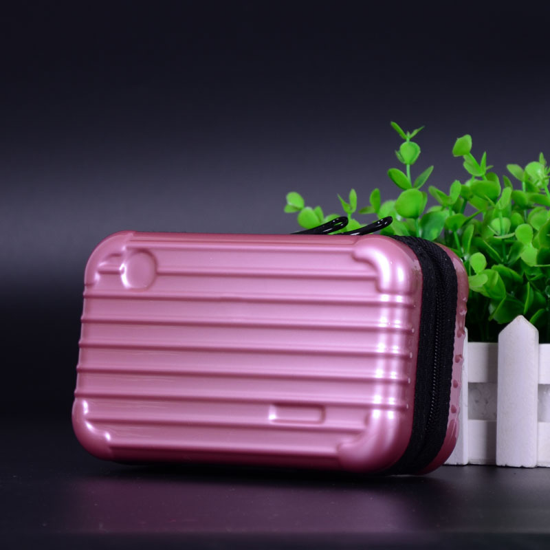 过夜收纳包ABS+PC洗漱化妆包旅行便携防水纯色手拿包logo定制加工