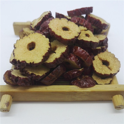 Factory wholesale Xinjiang Ruoqiang date Jujube Dry red dates Brittle sheet date Make tea 500g Crispy