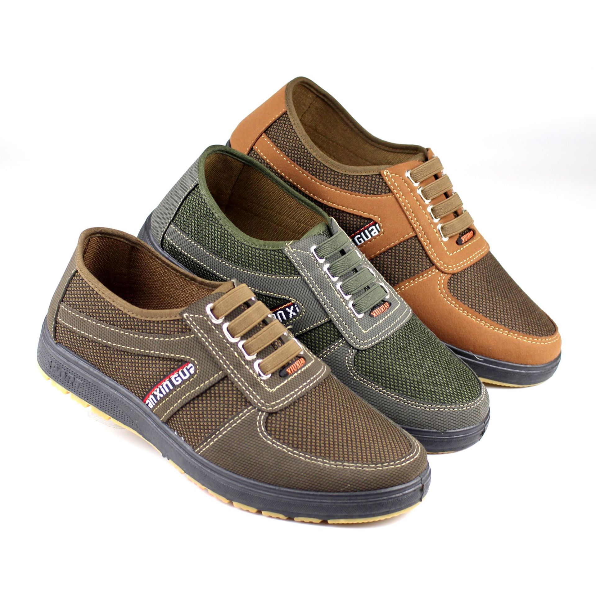 2019秋季新款偃师外贸批发韩版四根筋布鞋男士休闲单鞋老北京布鞋