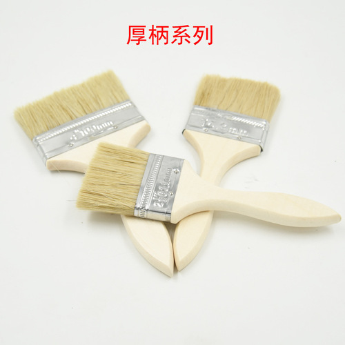 Wooden handle paint brush Wooden handle bristle brush Wooden handle brush Dust sweeping brush Putty paint brush Wooden handle silk brush bristle brush