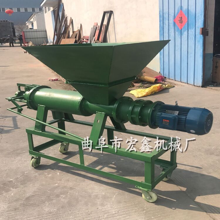 果渣脱水机 锯末压榨设备 雄县厂家
