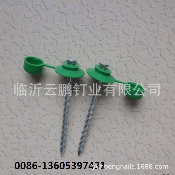 专业生产镀锌烤黑环纹钉线径3.0mm-5.0mm长度25-100mm