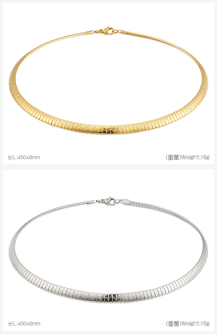 Chapados en oro de 18k Moda Geométrico Collar display picture 2
