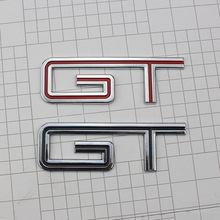 適用於福特野馬蒙迪歐福克斯致勝GT車貼個性立體改裝車貼立體貼標