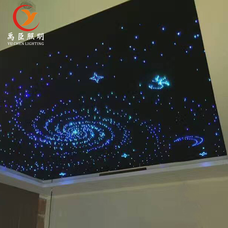 厂家直销LED星空顶天花板满天星KTV酒吧卧室餐厅咖啡厅烤吧光纤灯