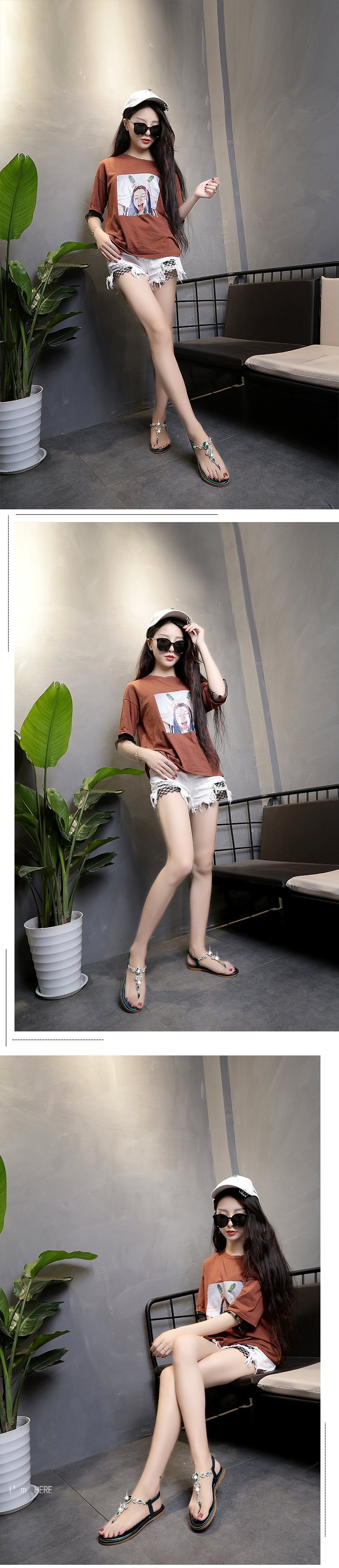 Chaussures été pour femme en Caoutchouc - Ref 3346430 Image 12