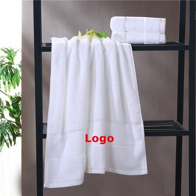 定制LOGO全棉純棉禮品毛巾浴巾包頭巾酒店賓館美容院spa皮膚管理