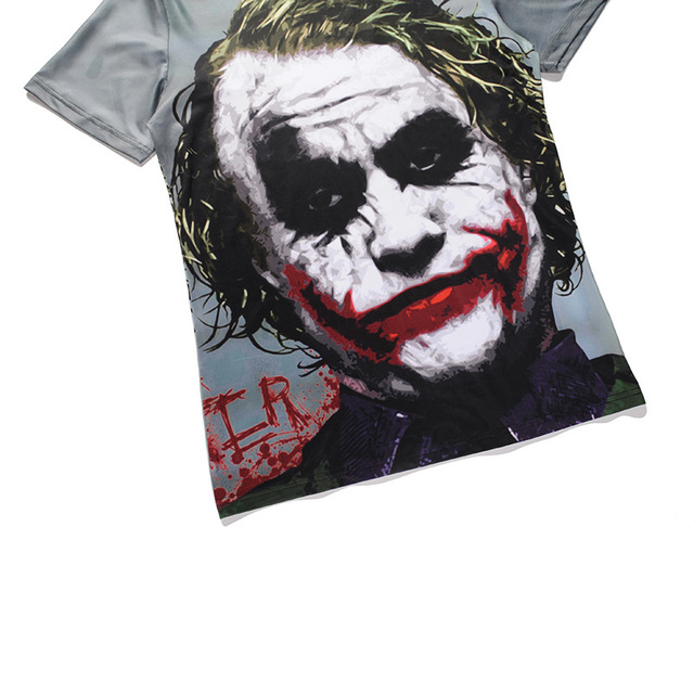 Summer New Large-Size Short-sleeved Joker 3-D Printed T-shirt