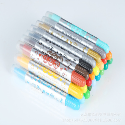 厂家供应批发散装炫彩棒 水溶性油画棒幼儿蜡笔 学生美术用品套装|ru