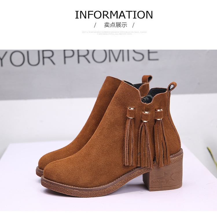 Bottes femme en En cuir - Ref 3355172 Image 31