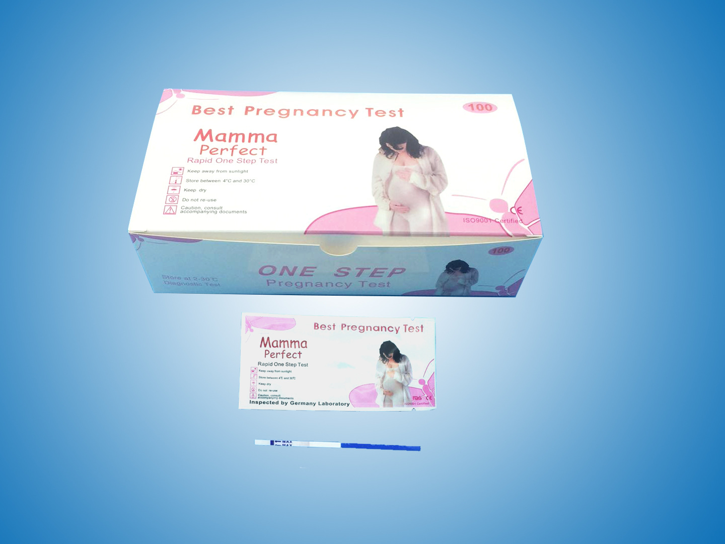 Mama款 早孕检测试剂  条型  HCG条 出口