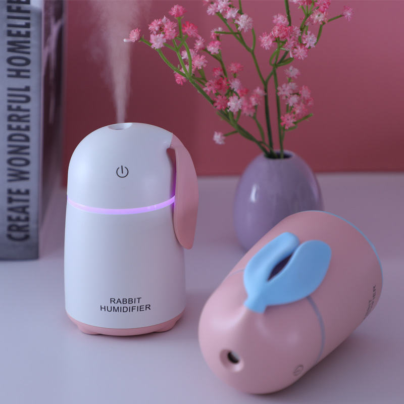 Rabbit humidifier Mini usb Air humidifier household Mute originality Ultrasonic wave humidifier customized