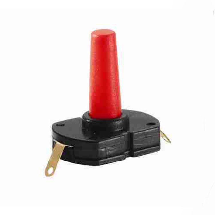 单键开关手电筒玩具按摩仪吸尘器风机灯箱按键开关按压式开关不带