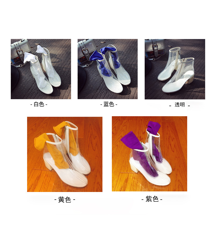 Bottes femme en PU artificiel - Ref 3354265 Image 14