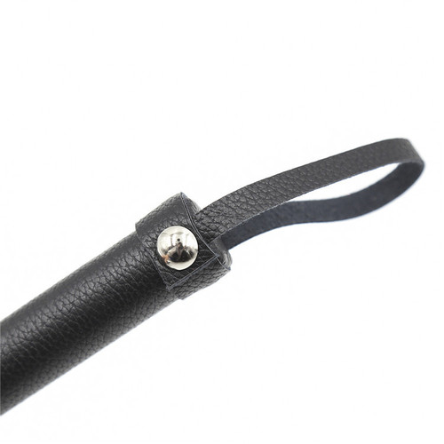 Wholesale whips, black leather short whips with silver nails, black plush simulated leather loose whips, whip props and health care products