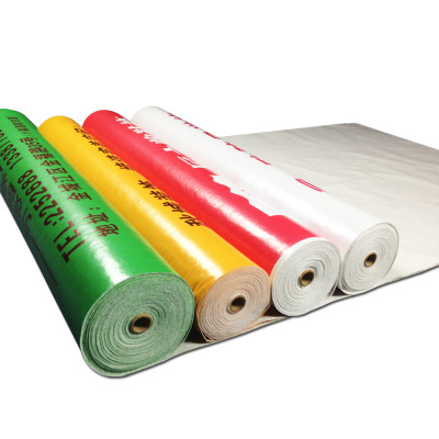 装修地面保护膜发泡淋膜OPP编织布EVA珍珠棉透明PVC针织棉工厂店|ru