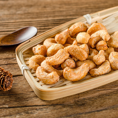 新货独立小包炭烧腰果10斤/件坚果炒货越南特产香酥可口坚果批发