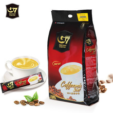 越南 中原g7 原味三合一速溶咖啡粉1600g袋裝100條*16g