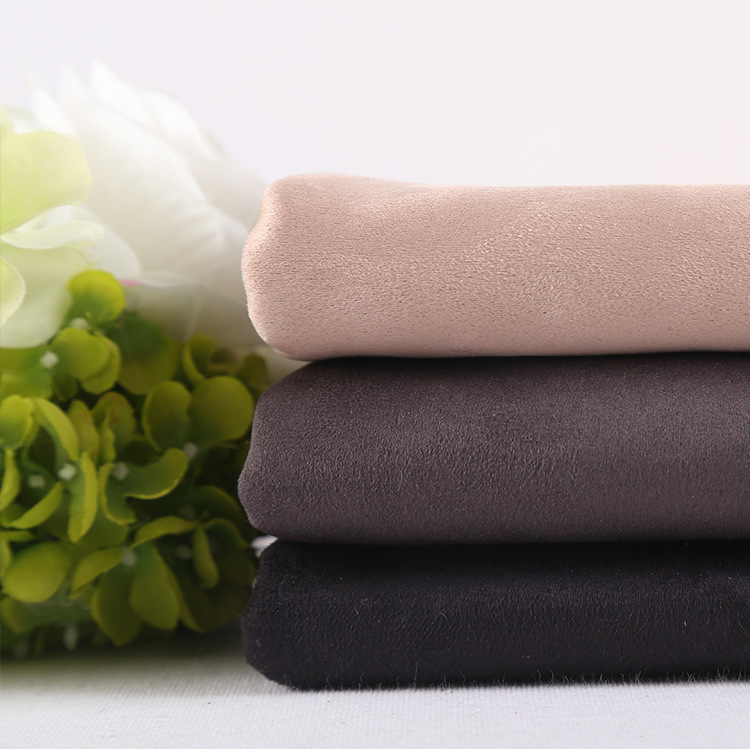 AATCC品质 麂皮绒复合布 服装布料  纬编无弹麂皮绒 麂皮绒