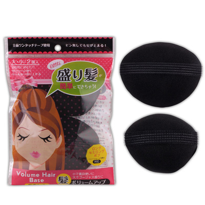 6077公主头蓬松增高器 第三代 头发垫高器蓬蓬贴 海绵垫发器袋装|ru