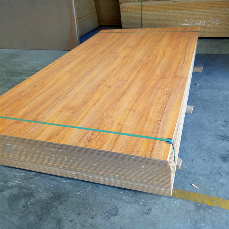 Fireproof Tabletop Firewood machining Shaving board MDF Splint Available Veneer Film opening Edge banding