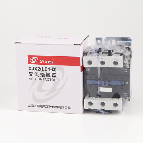 CJX2-9511 Three-Phase AC Contactor Silver Point Contact Copper Coil 220V 380V Manufacturer