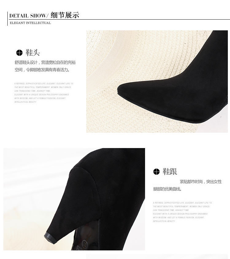 Bottes femme en Daim - Ref 3355396 Image 10