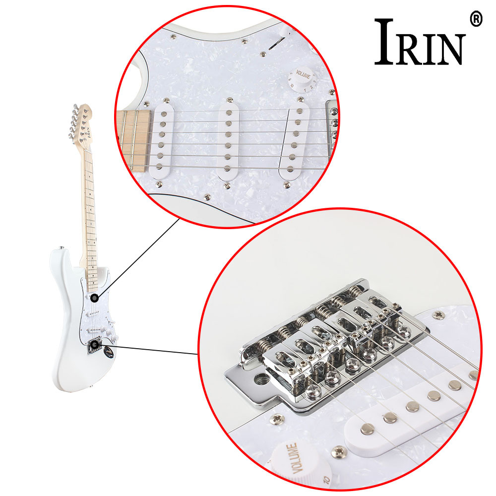 IRIN39寸电吉他单摇ST电吉他套装专业级摇滚弹拨乐器吉他guitar详情9