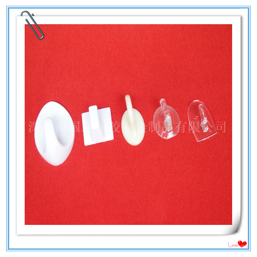 供应墙壁钩 透明挂钩 墙钩 挂钩全新材料