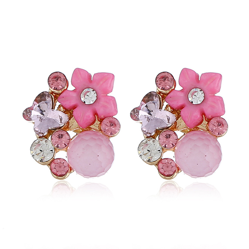 Large earrings pearl