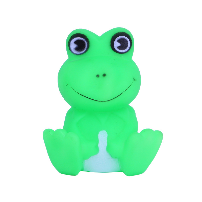 Juguete para mascotas juguete de sonido para mascotas forma de rana Linda Rana gritando truco perro sonido juguete transfronterizo