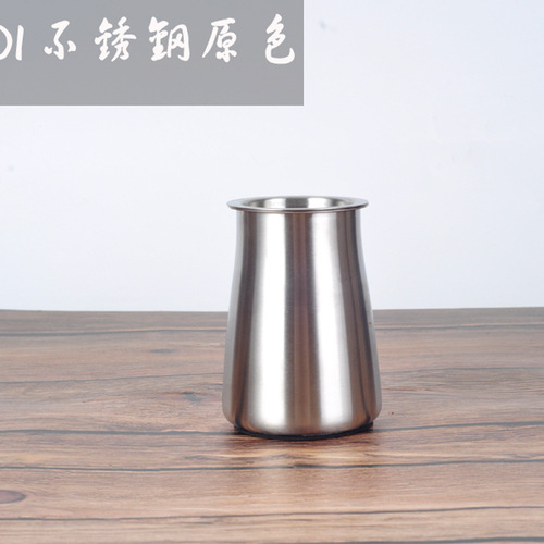 Stainless steel powder sifter, sanding filter, powder spreader, aroma cup, powder collector, hand-brewed coffee utensil, coffee powder collector
