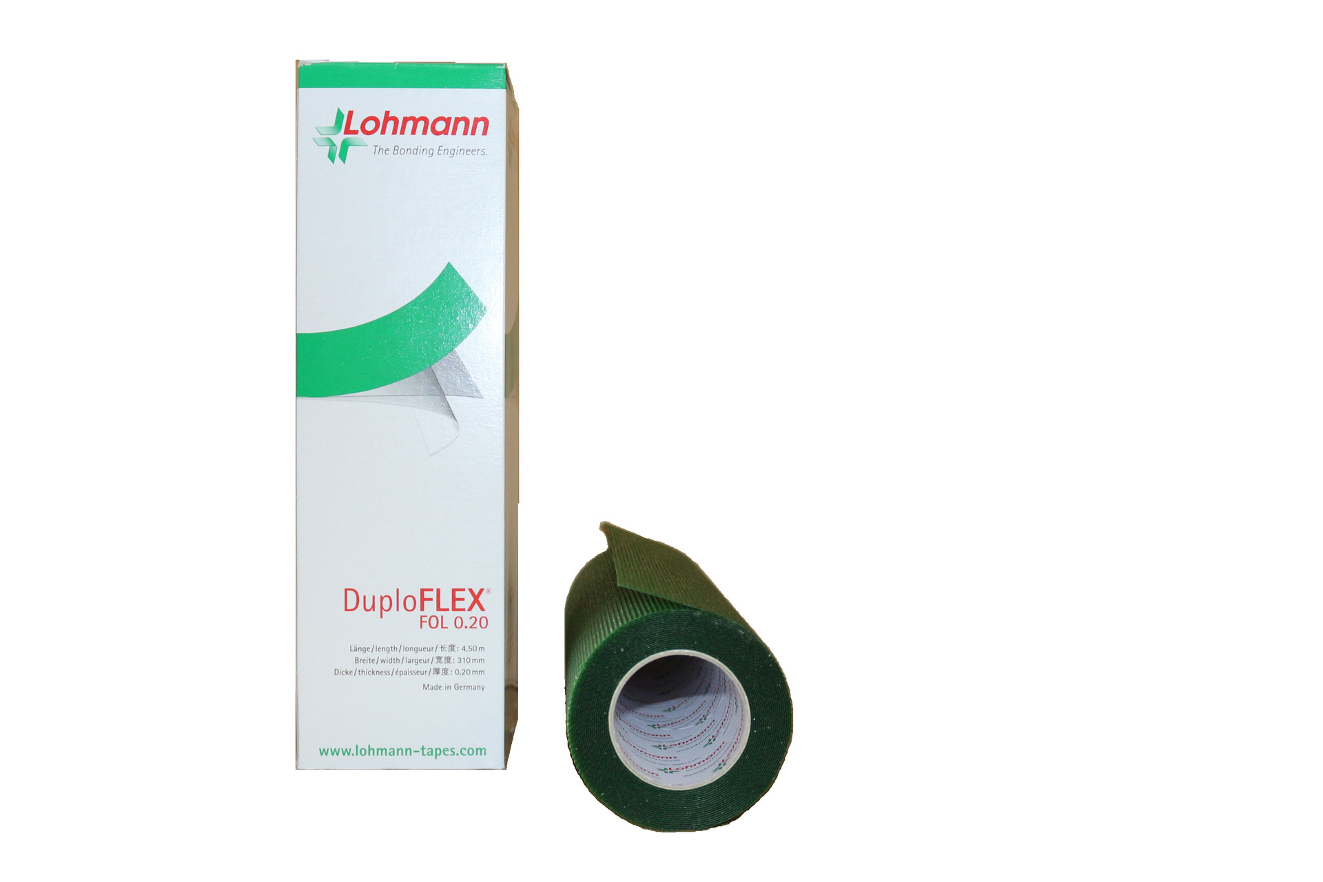 green plate mounting tape lohmann tape