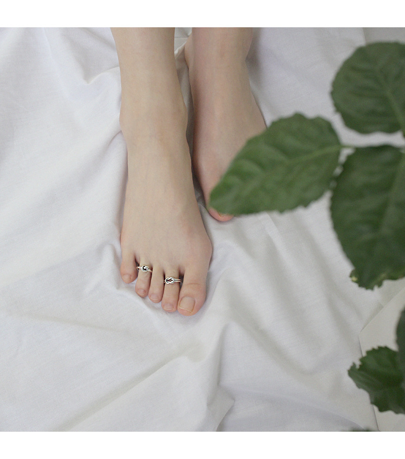 Korean sterling silver opening ring wholesale