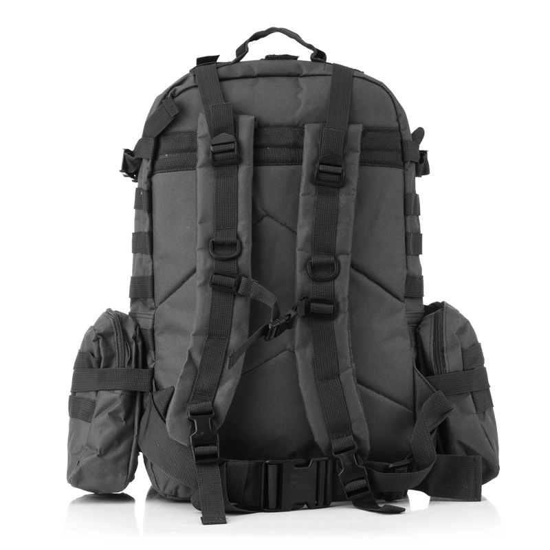 Hombres camping bolsa de viaje de tela Oxford mochila al aire libre camuflaje del ejército senderismo táctico bolso del alpinismo gran combinación mochila